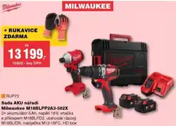 DEK Sada AKU nářadí Milwaukee M18BLPP2A3-502X nabídka