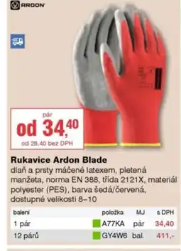 DEK Rukavice Ardon Blade nabídka