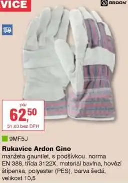 DEK Rukavice Ardon Gino nabídka