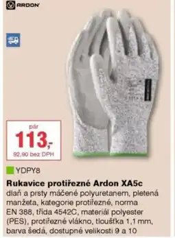 DEK Rukavice protiřezné Ardon XA5c nabídka