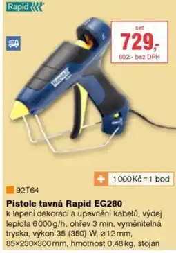 DEK Pistole tavná Rapid EG280 nabídka