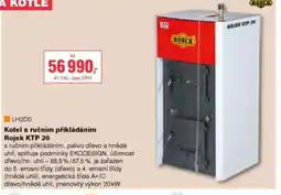 DEK Kotel s ručním přikládáním Rojek KTP 20 nabídka