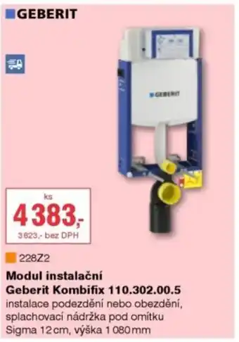 DEK Modul instalační Geberit Kombifix 110.302.00.5 nabídka