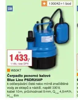 DEK Čerpadlo ponorné kalové Blue Line PSDR250P nabídka