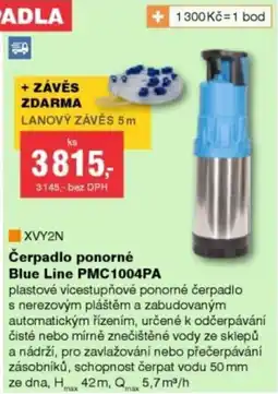 DEK Čerpadlo ponorné Blue Line PMC1004PA nabídka