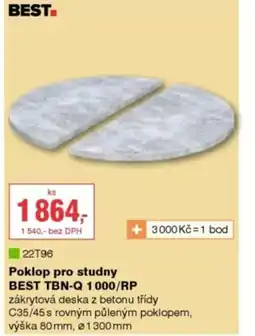 DEK Poklop pro studny BEST TBN-Q 1000/RP nabídka