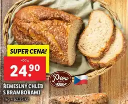 Lidl ŘEMESLNÝ CHLÉB S BRAMBORAMI, 400 g nabídka