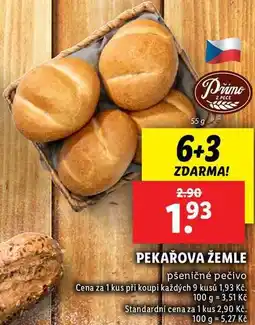 Lidl PEKAŘOVA ŽEMLE, 55 g nabídka