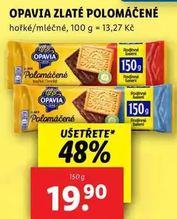 Lidl OPAVIA ZLATÉ POLOMÁČENÉ, 150 g nabídka