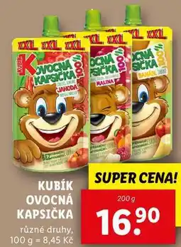 Lidl KUBÍK OVOCNÁ KAPSIČKA, 200 g nabídka