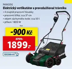 Lidl Elektrický vertikutátor a provzdušňovač trávníku nabídka