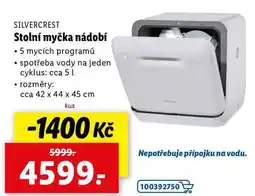 Lidl Stolní myčka nádobí nabídka