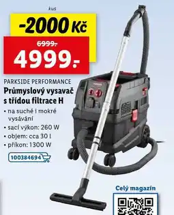Lidl Průmyslový vysavač s třídou filtrace H nabídka
