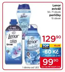 TOP drogerie LENOR Aviváž nabídka