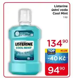 TOP drogerie LISTERINE Ústní voda cool mint nabídka