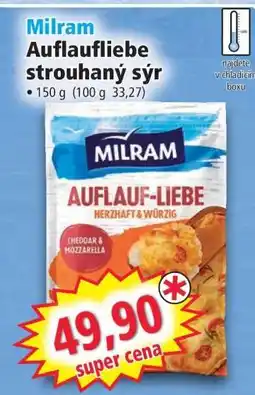 Norma Milram Auflaufliebe strouhaný sýr nabídka