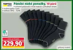 Norma Pánské nízké ponožky, 10 párů nabídka