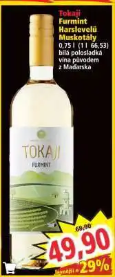 Norma Tokaji Furmint Harslevelű Muskotály nabídka