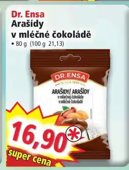 Norma Dr. Ensa Arašídy v mléčné čokoládě nabídka