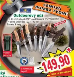 Norma Outdoorový nůž nabídka