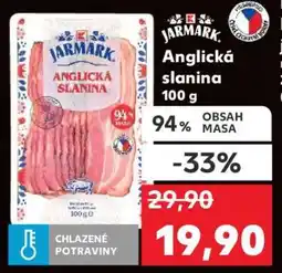 Kaufland JARMARK Anglická slanina nabídka