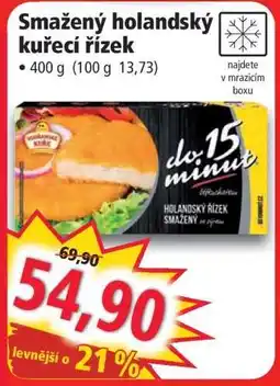 Norma Smažený holandský kuřecí řízek nabídka