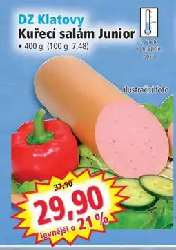 Norma Kuřecí salám Junior nabídka