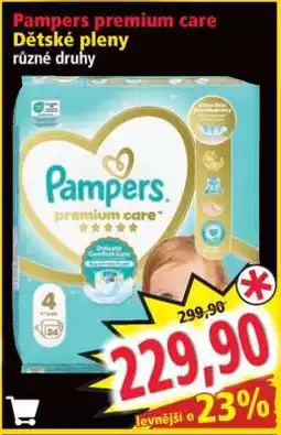 Norma Pampers Premium Care nabídka