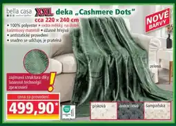 Norma XXL deka „Cashmere Dots“ nabídka