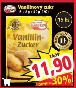 Norma Vanilínový cukr nabídka