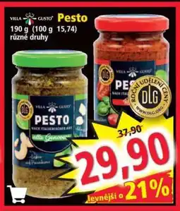 Norma Villa Gusto Pesto nabídka