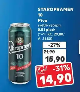 Kaufland Staropramen 10 nabídka
