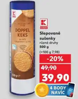 Kaufland Slepané sušenky nabídka