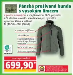 Norma Pánská prošívaná bunda s vysokým límcem nabídka