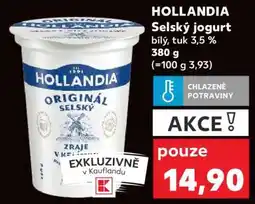 Kaufland Hollandia Selský jogurt nabídka