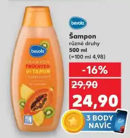 Kaufland Šampon různé druhy nabídka