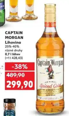 Kaufland Captain Morgan nabídka