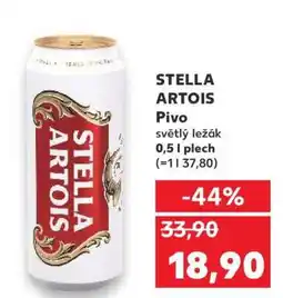 Kaufland Stella Artois nabídka