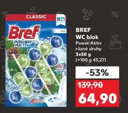 Kaufland Bref WC blok nabídka