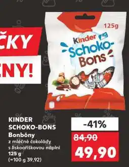 Kaufland Kinder Schoko-Bons nabídka