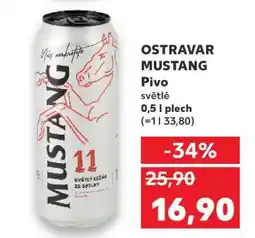 Kaufland OSTRAVAR MUSTANG nabídka