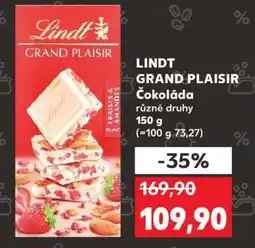 Kaufland LINDT GRAND PLAISIR nabídka