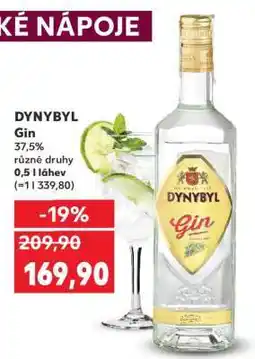 Kaufland DYNYBYL GIN nabídka