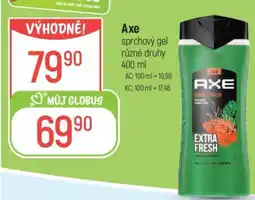Globus AXE Sprchový gel různé druhy 400 ml nabídka