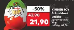Kaufland KINDER JOY Čokoládové vajíčko s překvapením nabídka