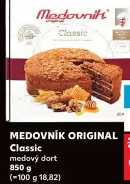 Kaufland MEDOVNÍK ORIGINAL Classic medový dort nabídka