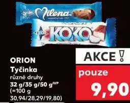 Kaufland ORION Tyčinka nabídka