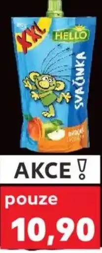 Kaufland HELLO Ovocná svačinka nabídka