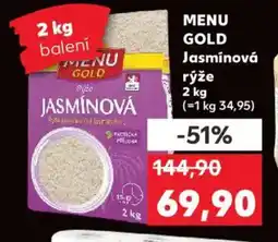 Kaufland MENU GOLD Jasmínová rýže nabídka