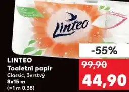 Kaufland LINTEO Toaletní papír nabídka